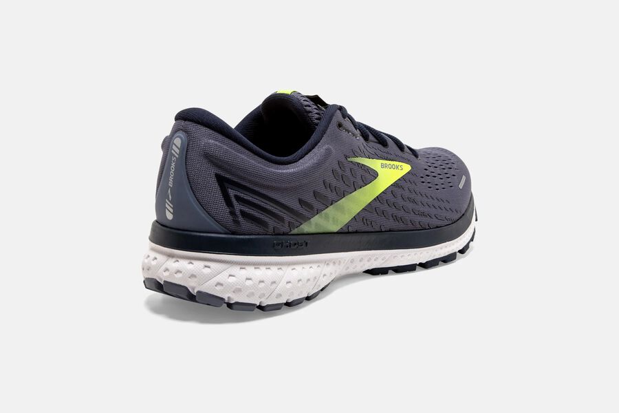 Brooks Ghost 13 Road Loopschoenen Heren - Grijs/Groen - 357891WLB